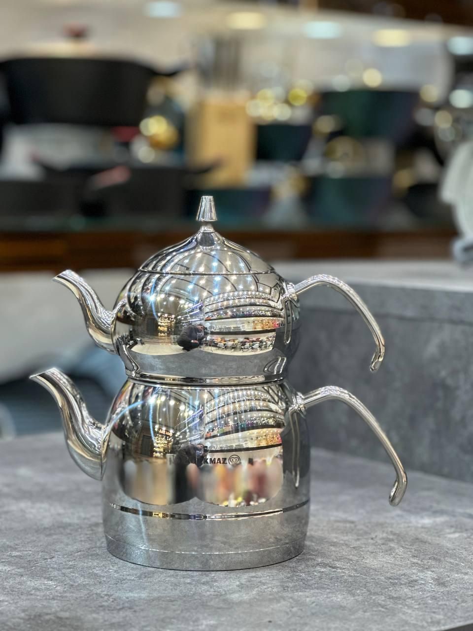 کتری قوری لوله ای کرکماز (اصلی)|قوری، کتری، قهوه‌ساز دستی|تهران, شوش (باغ آذری)|دیوار