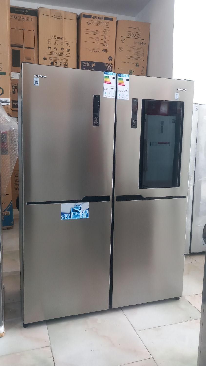 یخچال دوقلوی بکو اصل استوک و کارکرده|یخچال و فریزر|همدان, |دیوار