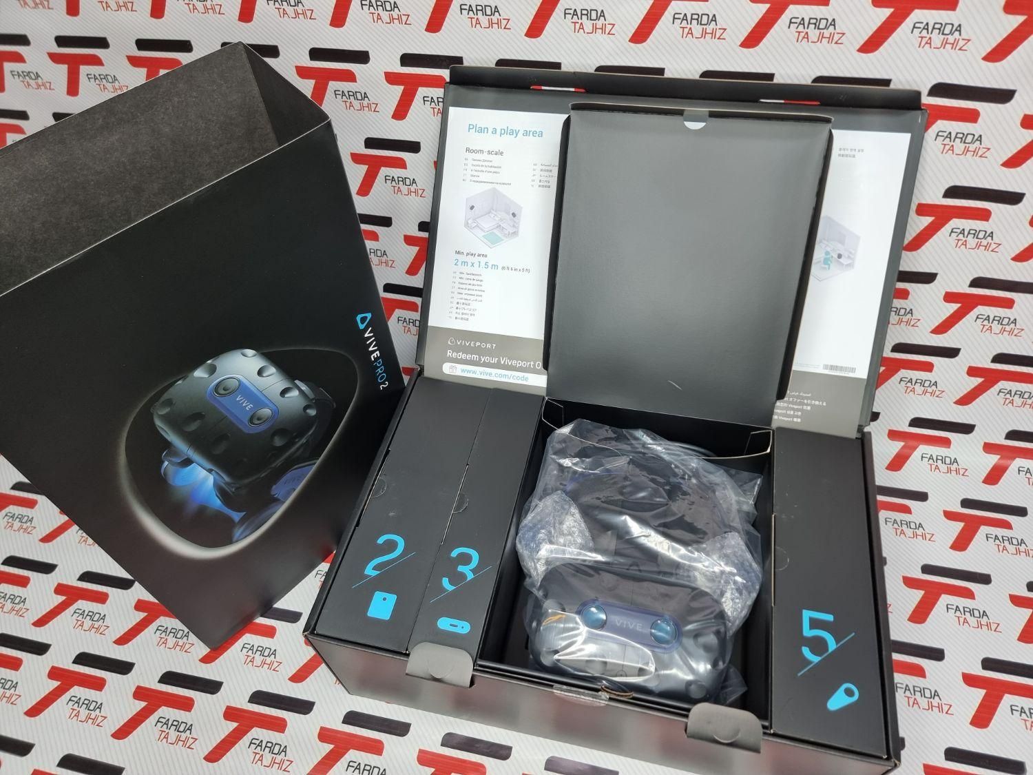 عینک واقعیت مجازی HTC Vive pro2 - full kit پلمپ|کنسول، بازی ویدئویی و آنلاین|تهران, ایرانشهر|دیوار