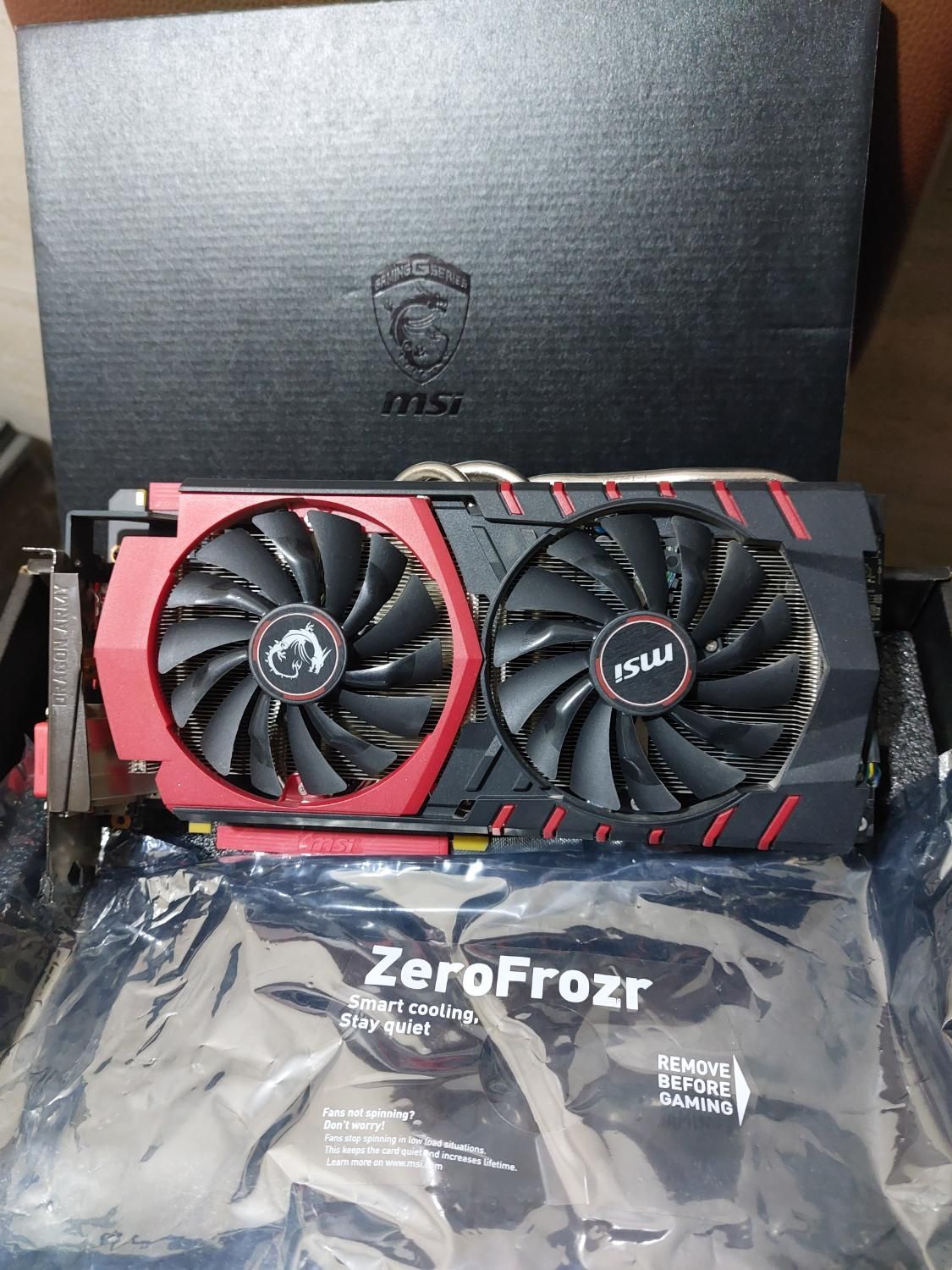 کارت گرافیک MSI GTX 980 4G Gaming|قطعات و لوازم جانبی رایانه|لنجان, |دیوار