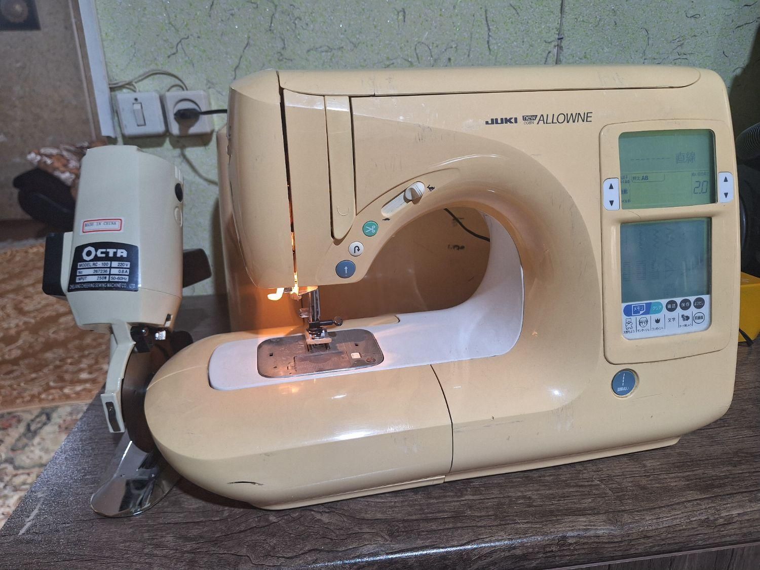 فروش چرخ گلدوزی و دستگاه برش کاملا نو|لوازم خیاطی و بافتنی|مشهد, هفت تیر (نه دره)|دیوار