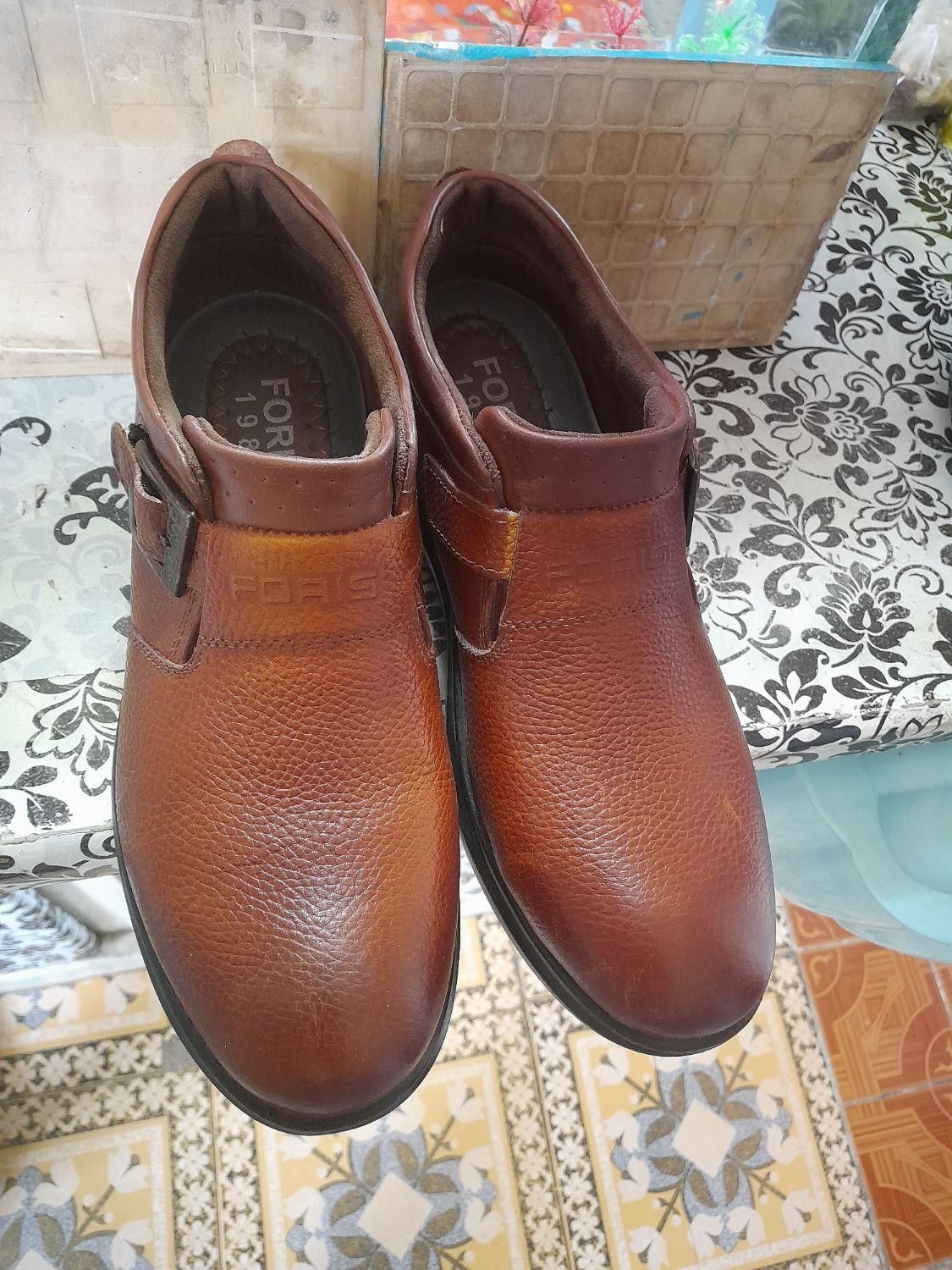 کفش چرم مردانه سایز41|کیف، کفش، کمربند|فولادشهر, فولادشهر|دیوار