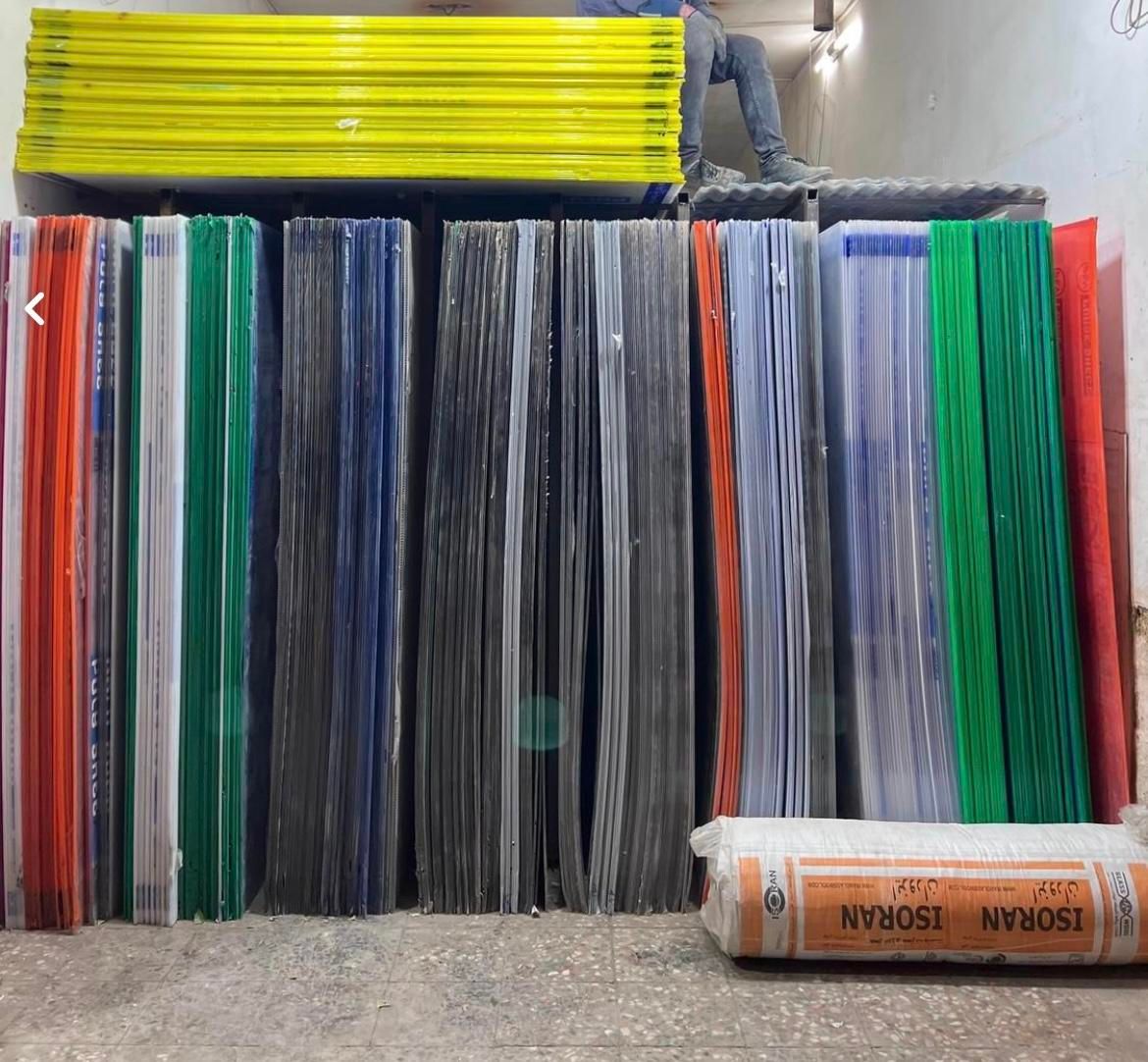 پخش و فروش ورق های پلی کربنات با uv ضد آفتاب|عمده‌فروشی|قم, زاویه|دیوار