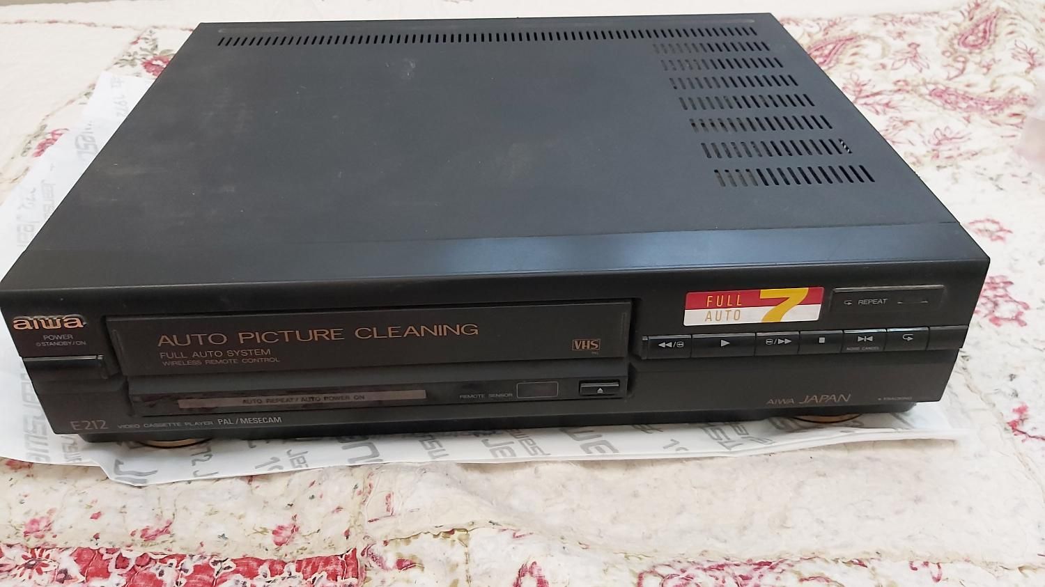 ویدیو VHS - (aiwa E212)|پخش‌کننده DVD و ویدیو|تهران, تهرانپارس غربی|دیوار