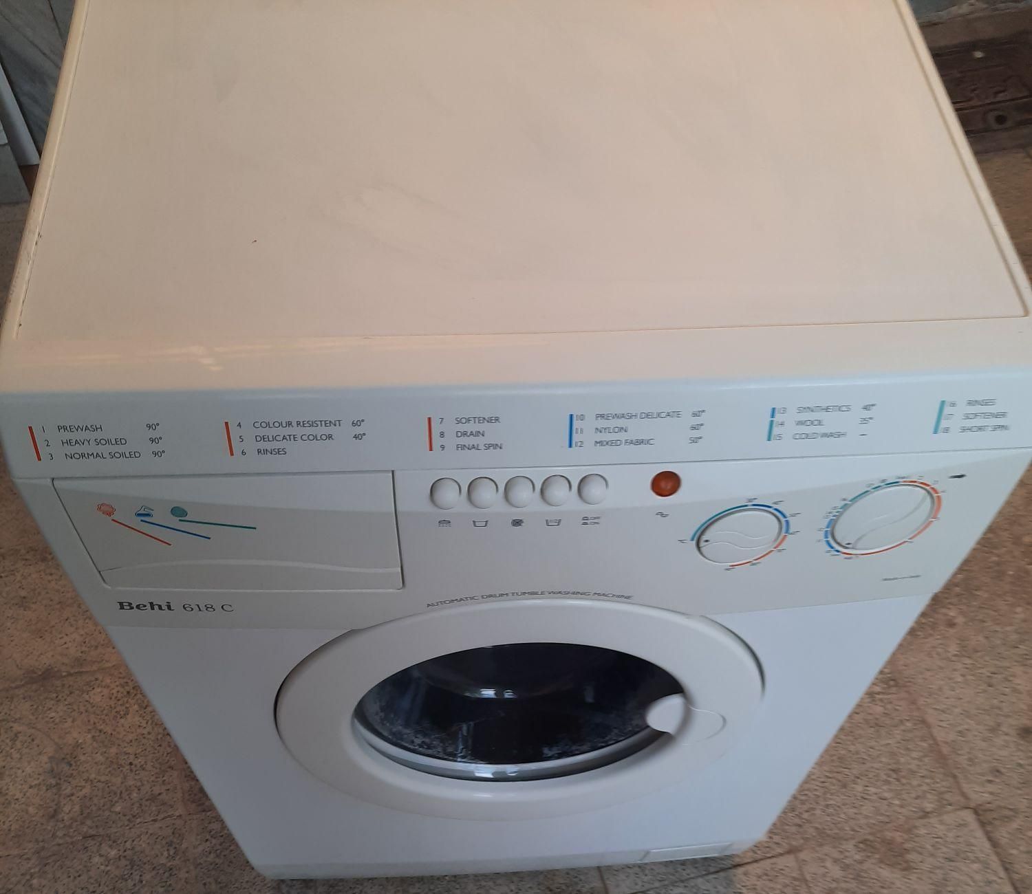 بدنه کامل لباسشویی بهی با تایمر بدون دیگ وموتور|ماشین لباسشویی و خشک‌کن لباس|آران و بیدگل, |دیوار