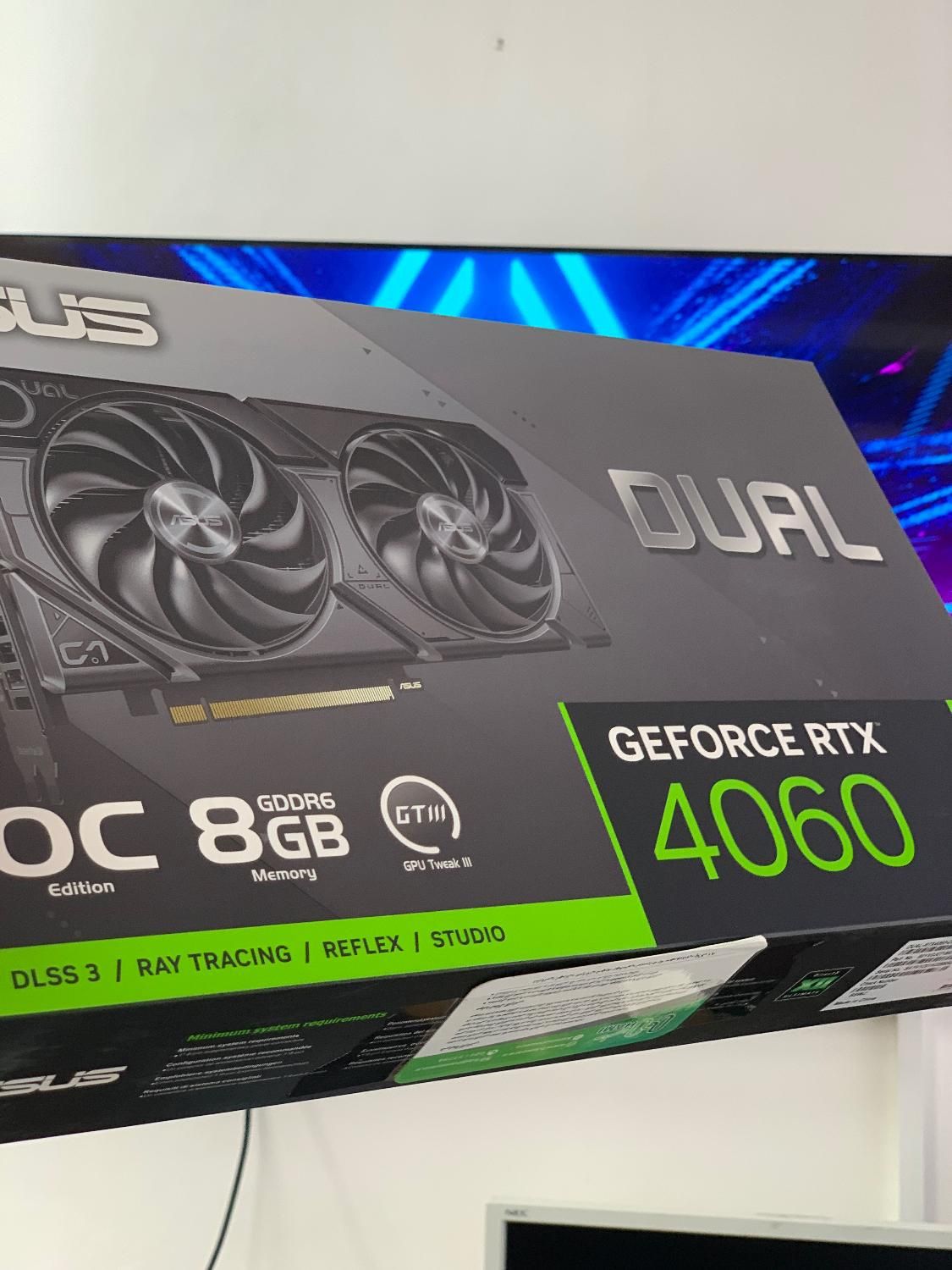 کارت گرافیک ASUS Dual RTX 4060 GDDR6 گارانتی‌دار|قطعات و لوازم جانبی رایانه|اردبیل, |دیوار