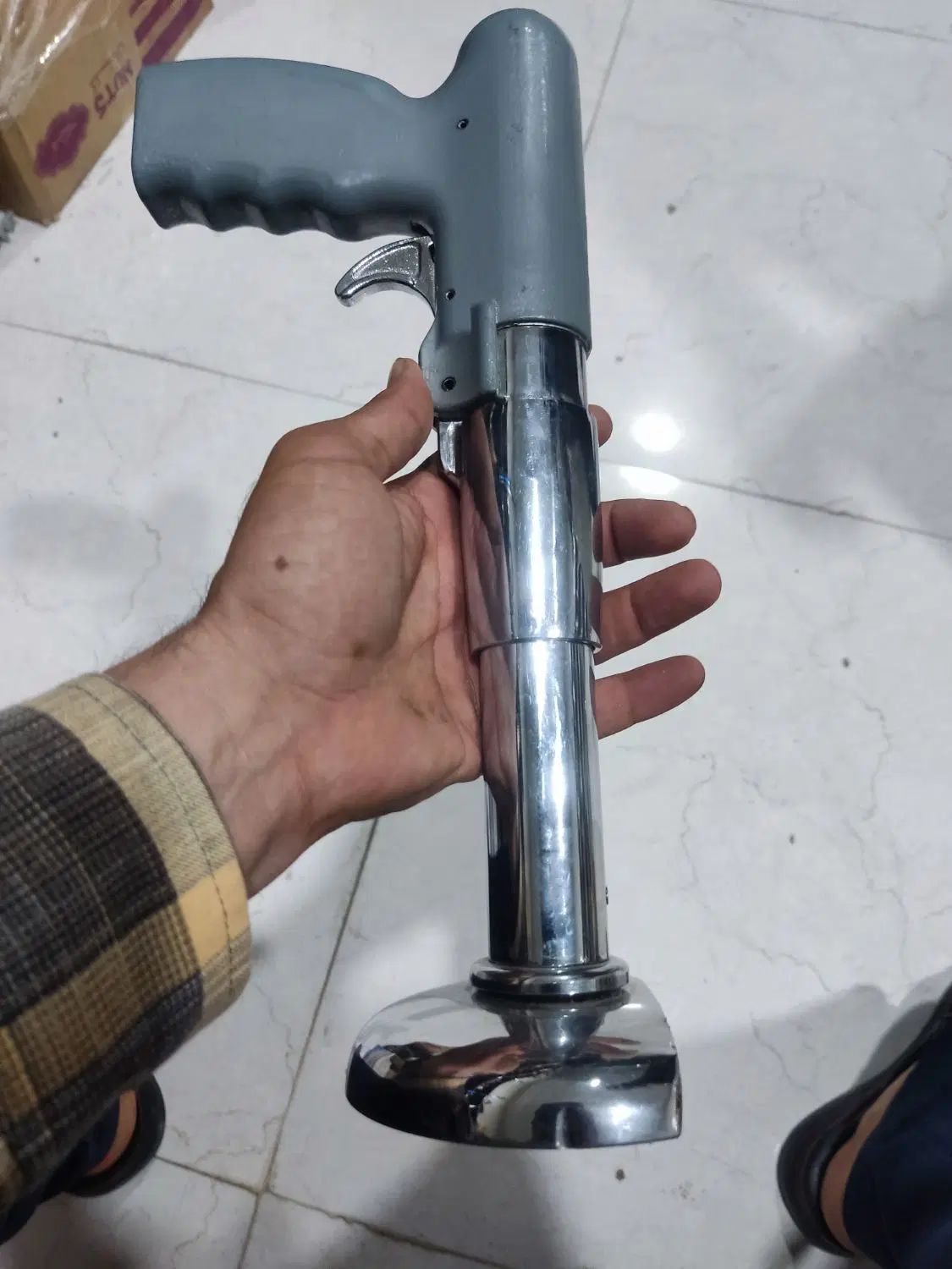 جعبه بکس آلمانی ومشعل آلمانی و میخکوب یک گلزن بادی|ابزارآلات|رباط‌کریم, شترخوار|دیوار