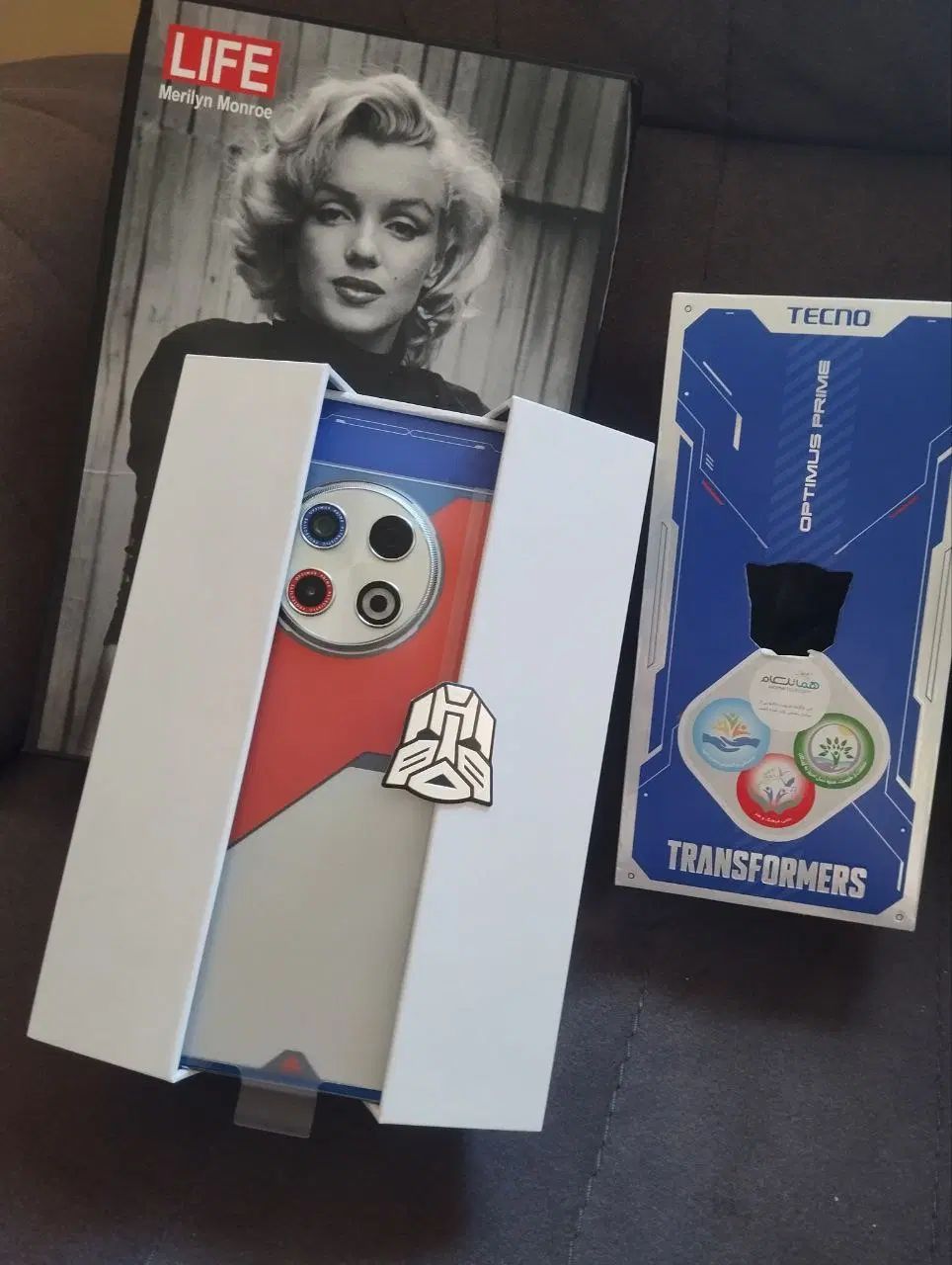 گوشی  TECNO 30pro مدل TRANSFORMERS|موبایل|تهران, تهرانسر مرکزی|دیوار