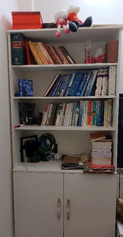 کتابخونه بزرگ و جادار|کتابخانه، شلف، قفسه‌های دیواری|مشهد, احمدآباد|دیوار