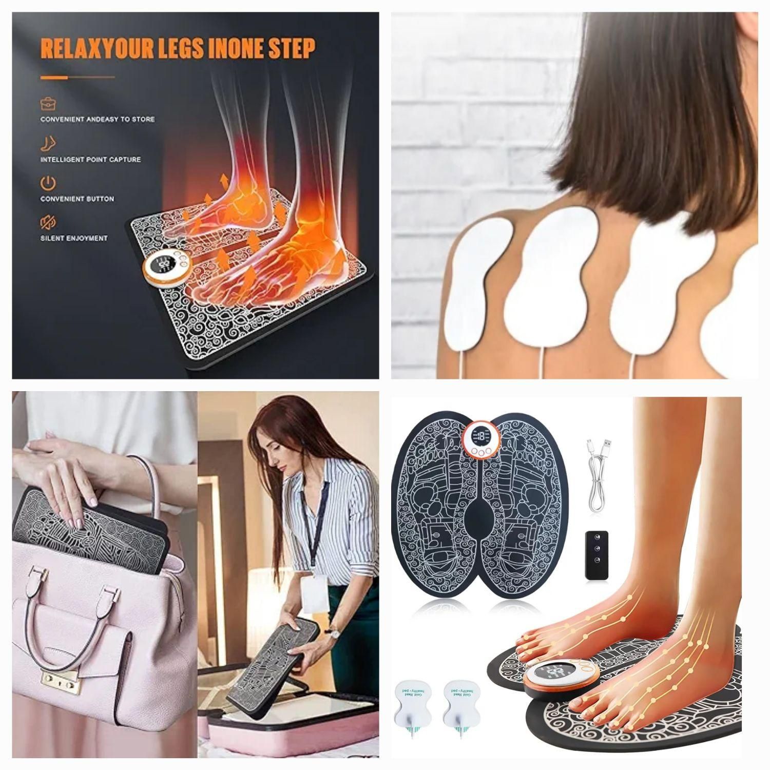 ماساژور پا الکتریکی فیزیوتراپی EMS با پد بدن|آرایشی، بهداشتی، درمانی|شیراز, تحویلی|دیوار