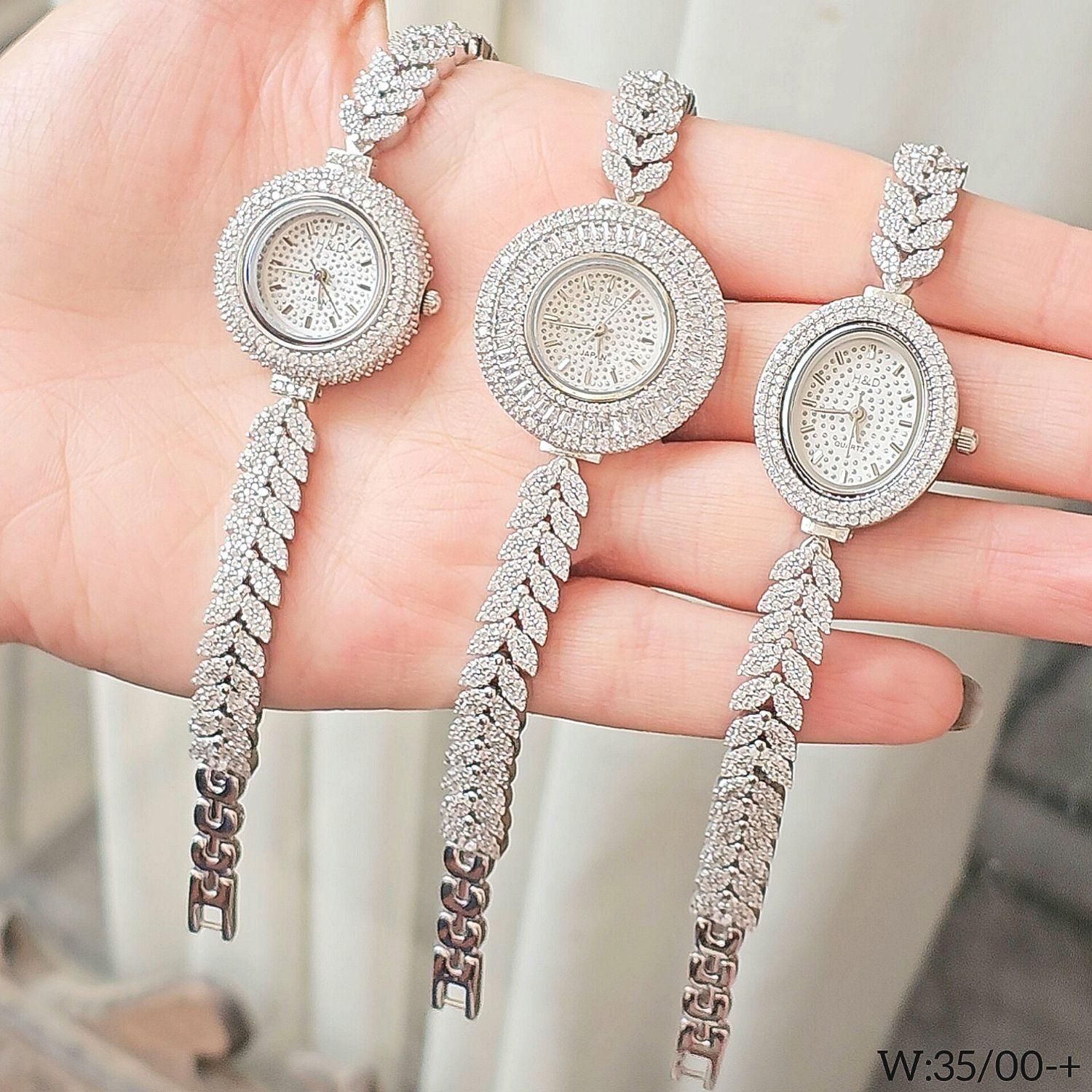 ساعت نقره کارت گارانتی جواهراتی عیار 925کد31/218|بدلیجات|تبریز, |دیوار