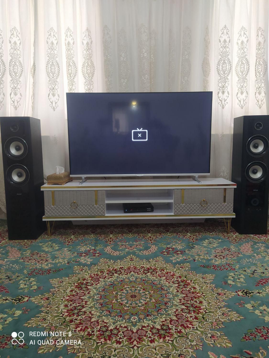 آینه کنسول و میز تلویزیون و جا کفشی ست|بوفه، ویترین، کنسول|گنبد کاووس, |دیوار