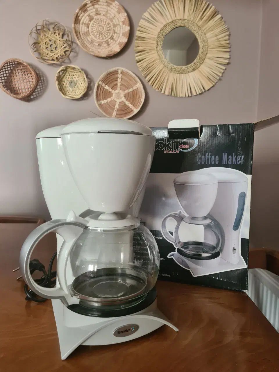 قهوه ساز -coffe maker برند tecnokit ایتالیایی|سماور، چای‌ساز، قهوه‌ساز|تهران, باغ فیض|دیوار
