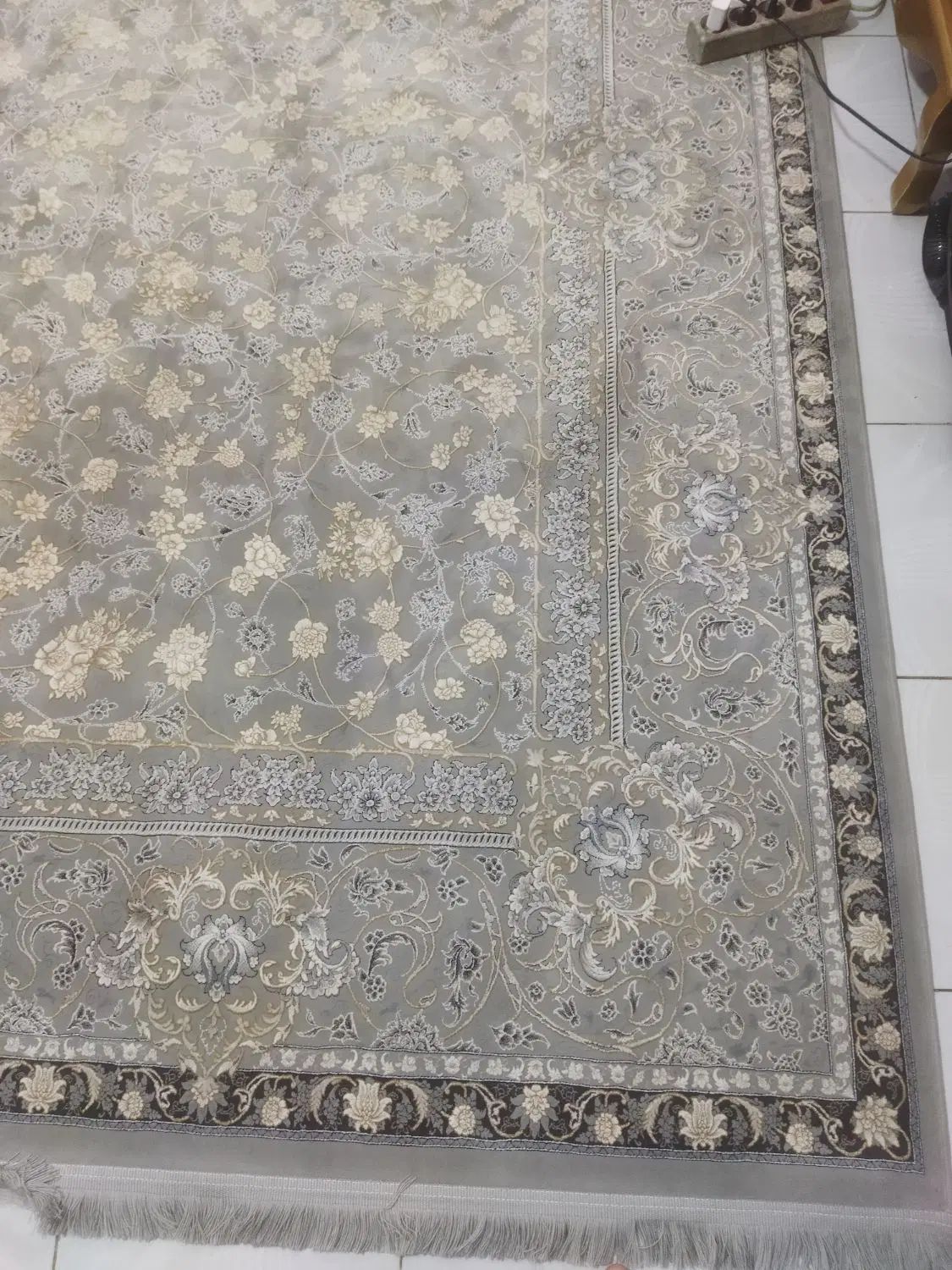 جفت فرش گل برجسته 1200شانه اکرولیک|فرش|تهران, سلسبیل شمالی|دیوار