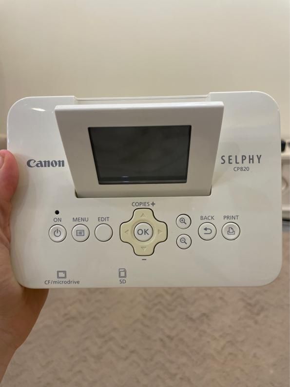 چاپگر حرفه‌ای عکس SELPHY CP820 تمیز و کم‌کار|پرینتر، اسکنر، کپی، فکس|تهران, تهرانپارس غربی|دیوار