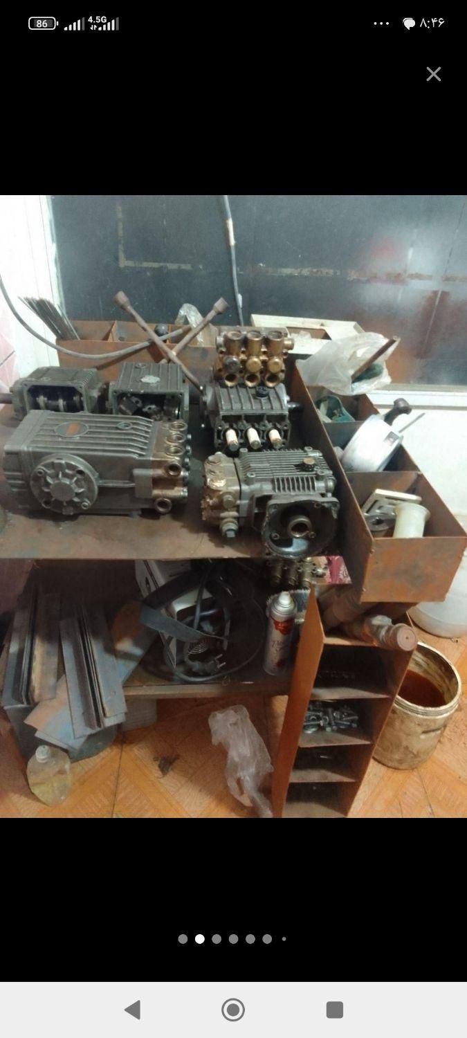 تعمیرات تخصصی انواع کارواش وپمپ باد|ماشین‌آلات صنعتی|سنندج, |دیوار