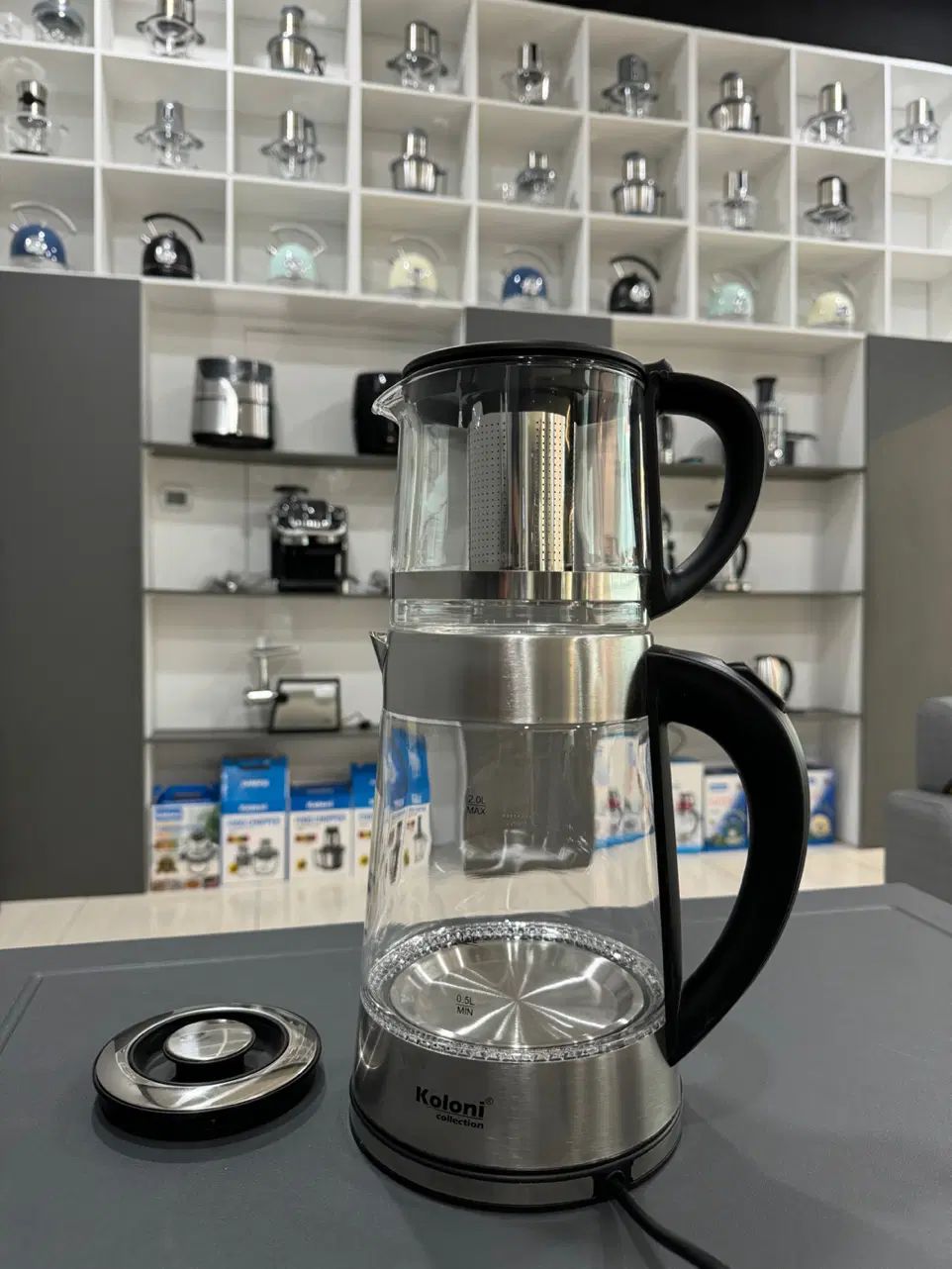 چای ساز لوکس کلونی koloni مدل BC008 چایساز|سماور، چای‌ساز، قهوه‌ساز|مشهد, جانباز|دیوار