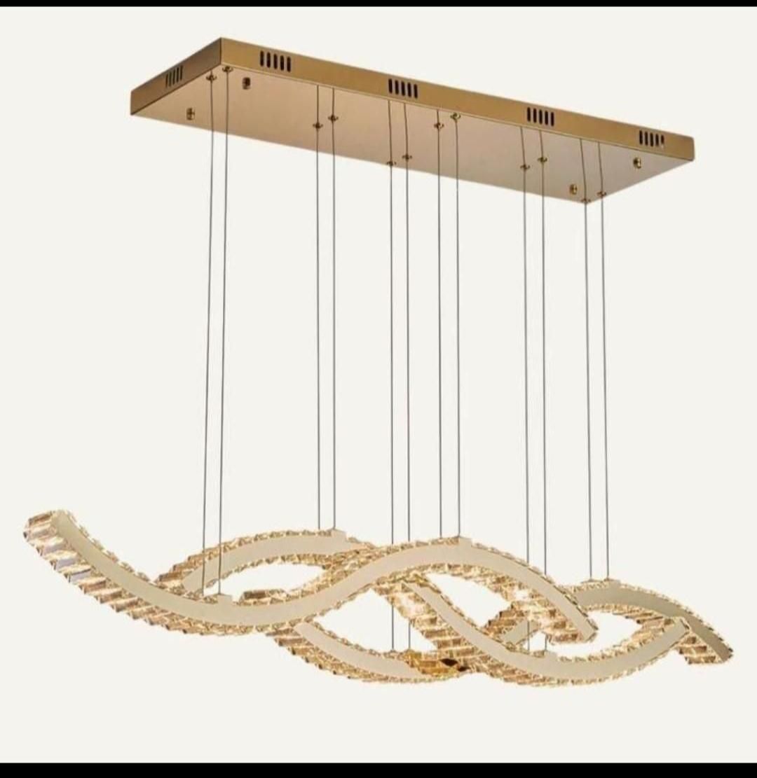 لوستر الماس.کهکشانی لاینر موج۱۵۳۷.AC light|لوستر و چراغ آویز|تهران, سنگلج (شاپور)|دیوار