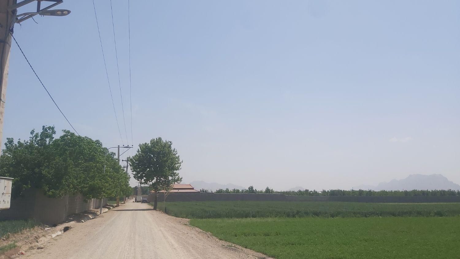 فروش یامعاوضه زمین 5100 متری مناسب گلخانه و باغ|فروش زمین و ملک کلنگی|نجفآباد, کهریزسنگ|دیوار