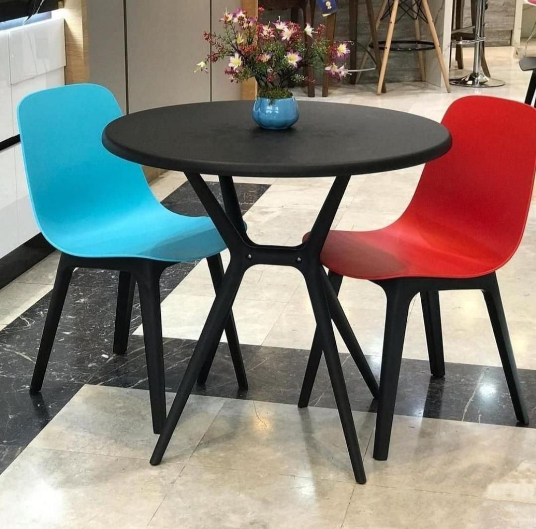 میز و صندلی ناهار خوری 2 نفره پلیمری قابل شستشو|میز و صندلی غذاخوری|رودسر, |دیوار