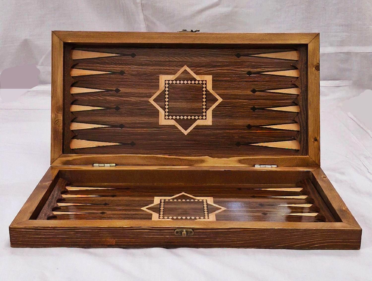 تخته نرد قفلدار (چوب روس)|اسباب‌‌بازی|تهران, صادقیه|دیوار