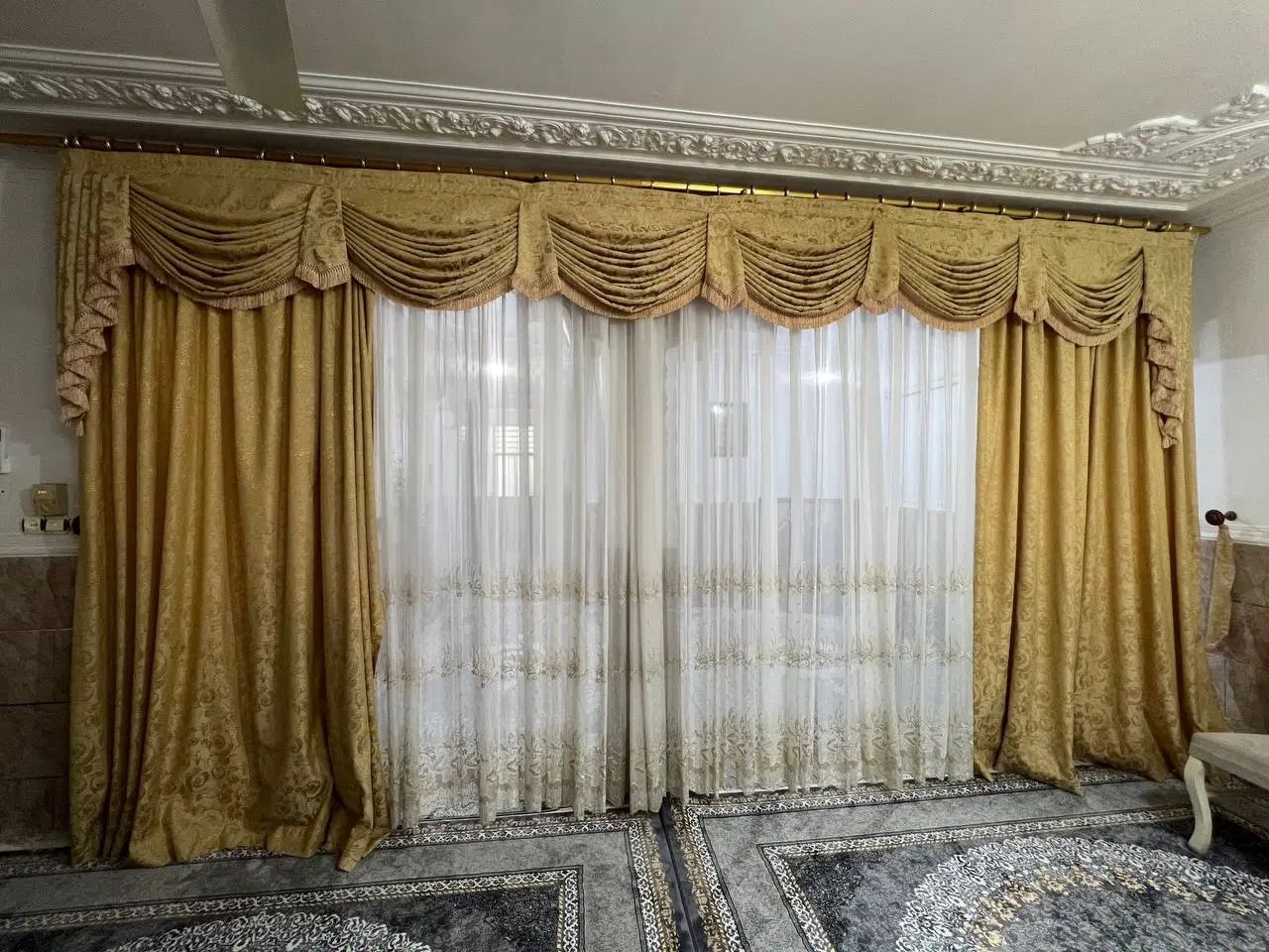 پرده|پرده، رانر، رومیزی|مشهد, امام خمینی|دیوار