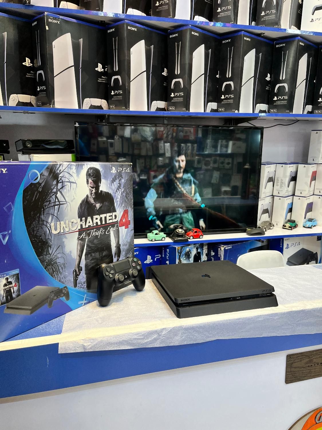 ps4slim 500GB فول گیم|کنسول، بازی ویدئویی و آنلاین|تهران, فردوسی|دیوار