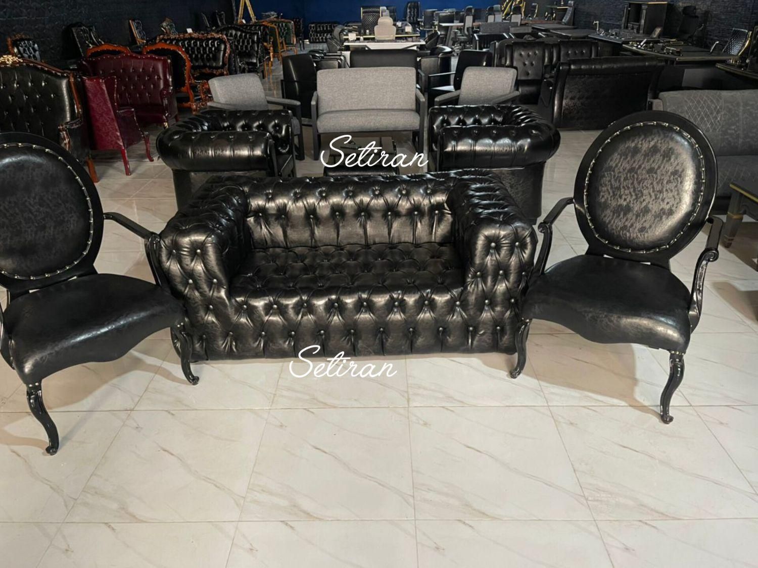 مبلمان اداری چرم کریستال براق|دفتر کار|کرج, فاز ۱ مهرشهر|دیوار