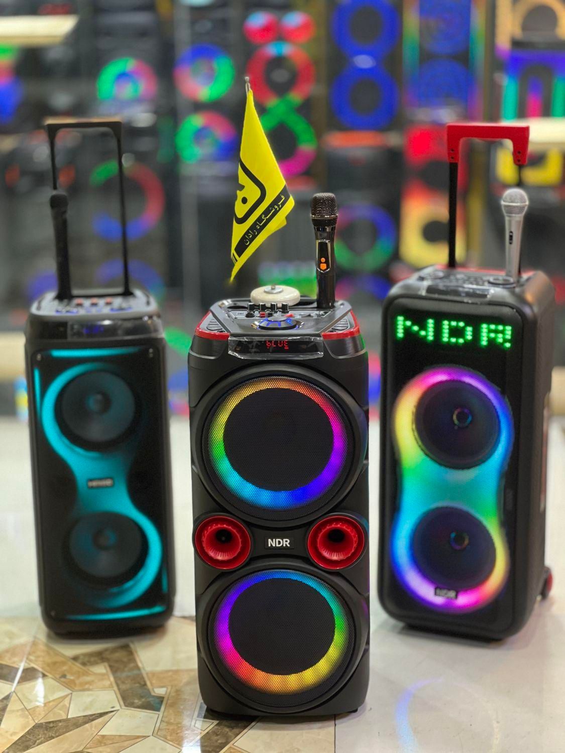 اسپیکر بلوتوثی اورجینال NDR BOX میکروفون+گارانتی|سیستم صوتی خانگی|کرج, گوهردشت|دیوار