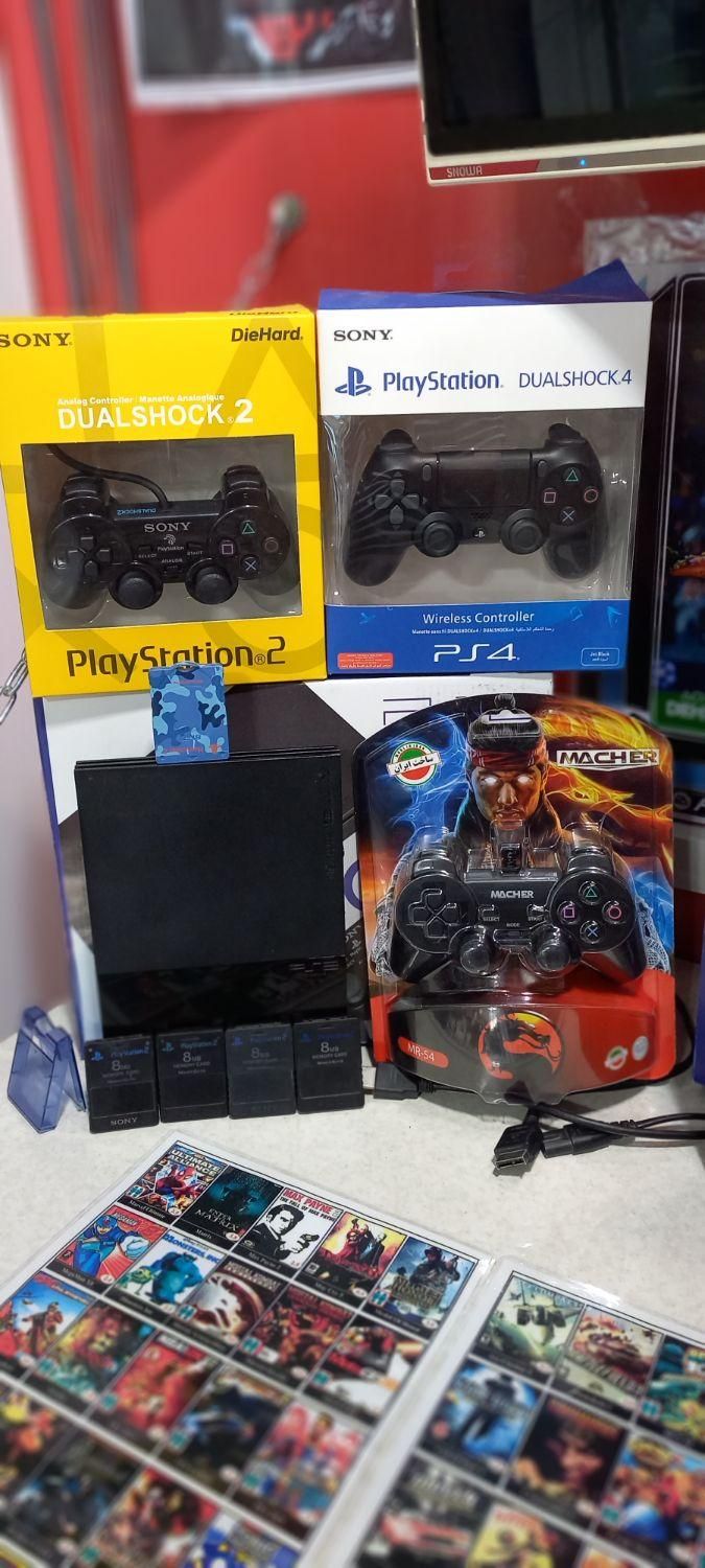 فروش پلی استیشن ps2 فلش خور|کنسول، بازی ویدئویی و آنلاین|مشهد, طلاب|دیوار