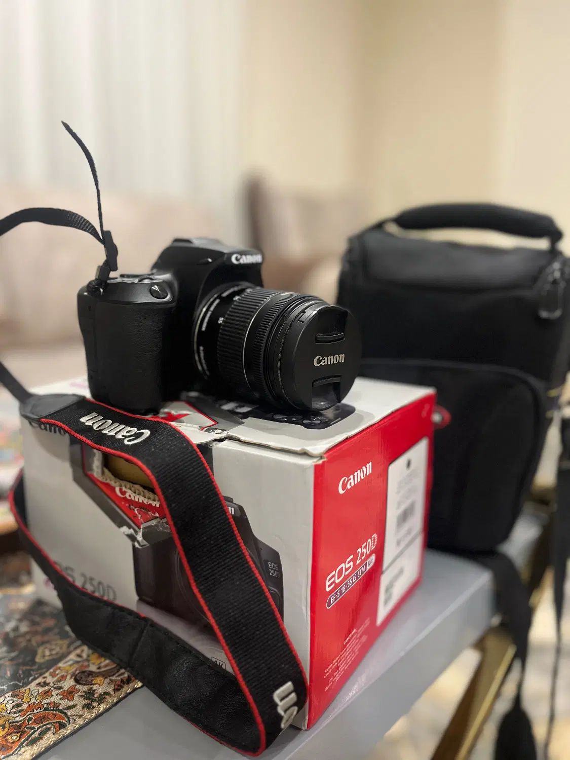 فروش دوربین عکاسی و فیلمبرداری 250D canon در حد نو|دوربین عکاسی و فیلم‌برداری|تهران, زاهد گیلانی|دیوار