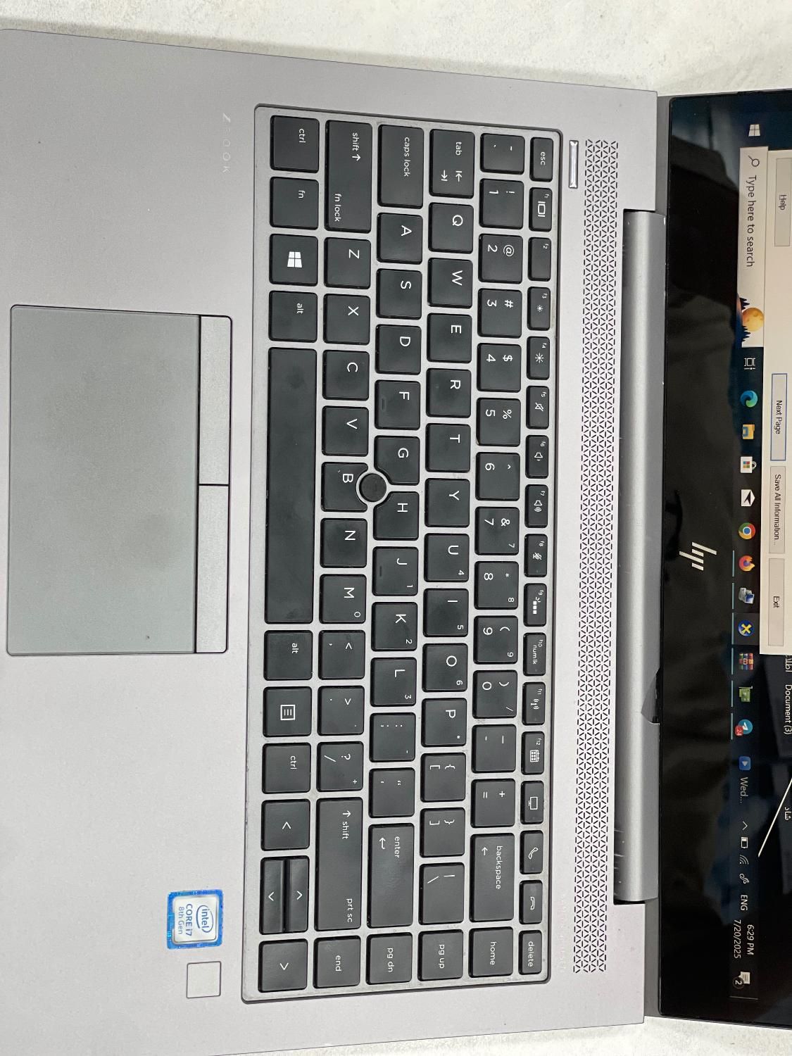 لپ‌تاپ حرفه‌ای HP ZBook 14u G5|رایانه همراه|پیرانشهر, |دیوار