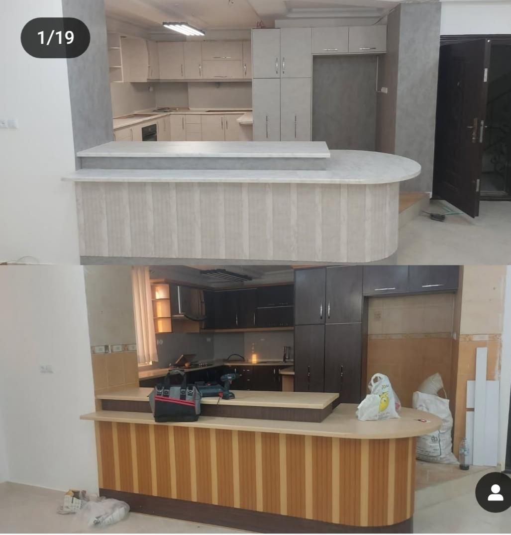 نصب برچسب کابینت ولوازم منزل وترمووال وکف پوش|خدمات پیشه و مهارت|بندرعباس, |دیوار