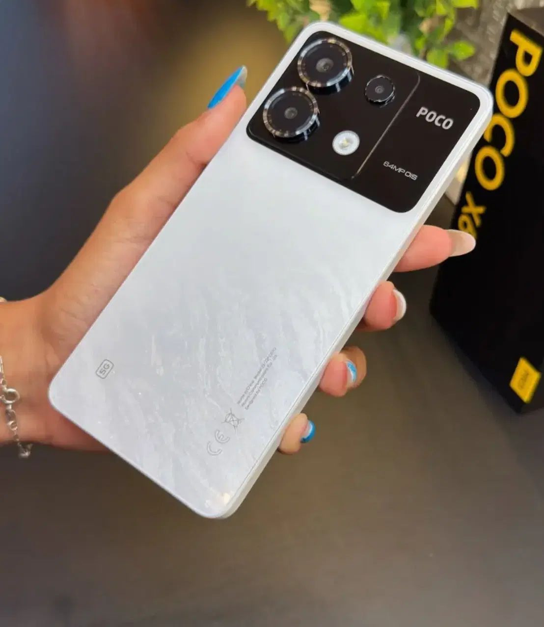 Poco X6 رنگ سفید|موبایل|رشت, گلباغ نماز|دیوار