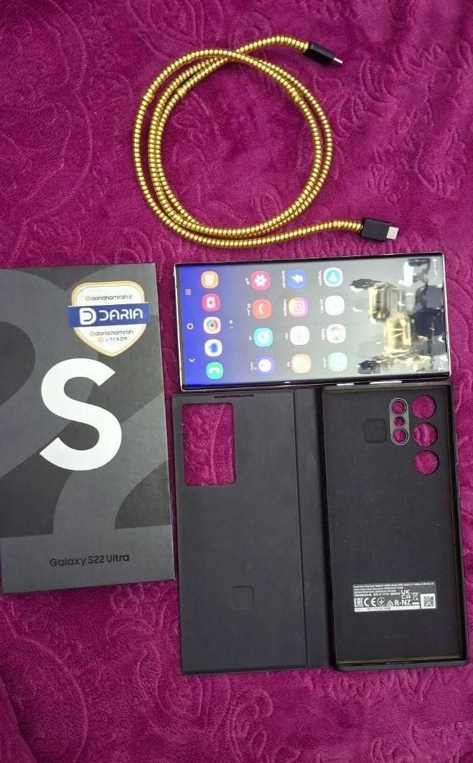 سامسونگ Galaxy S22 Ultra 5G با حافظهٔ ۲۵۶ گیگابایت|موبایل|تهران, اوقاف|دیوار