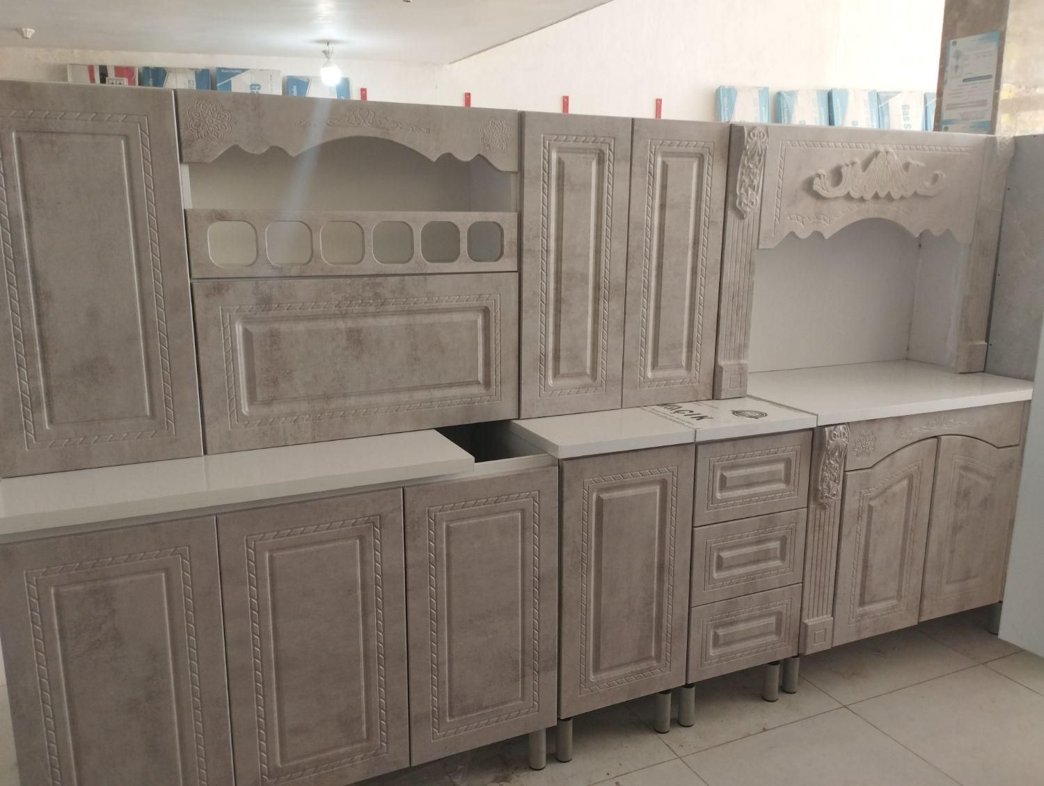 کابینت بالا3 پایین3 آماده تحویل (( فروشگاه کابینت)|مصالح و تجهیزات ساختمان|امامزاده عبدالله, |دیوار