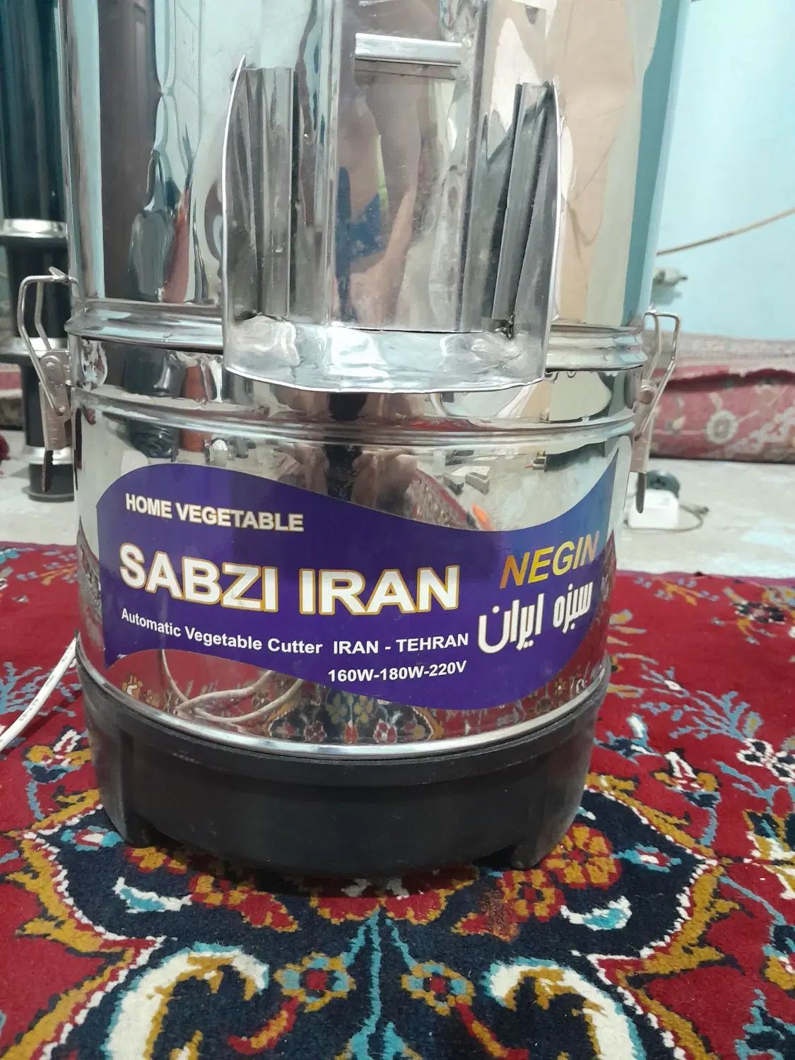 سبزی خردکن4کیلویی سبز ایران نگین نوبدون کارتن|خردکن، آسیاب، غذاساز|تهران, مظاهری|دیوار