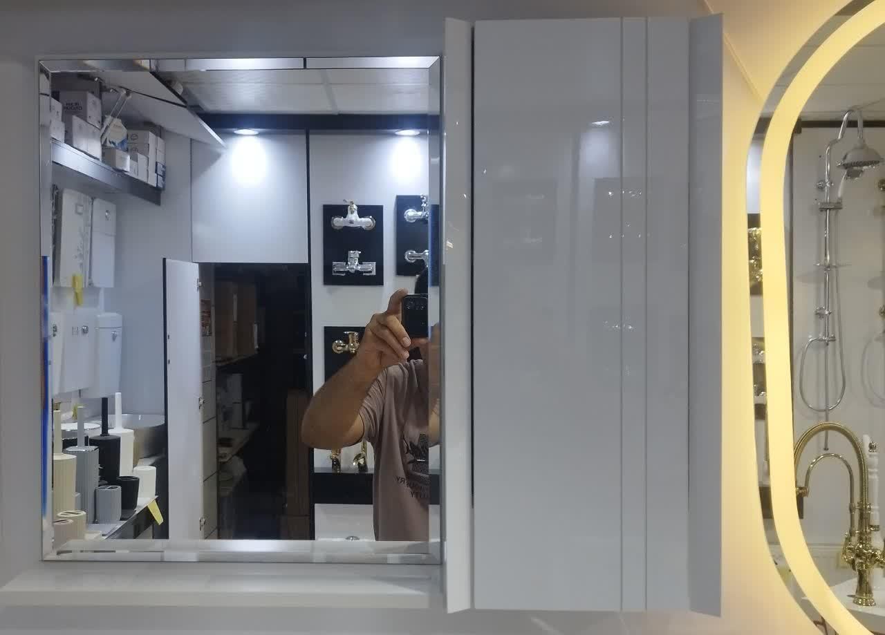 روشویی فول ست 4 تکه اینه دار|لوازم سرویس بهداشتی|شاهین‌شهر, خانه کارگر|دیوار