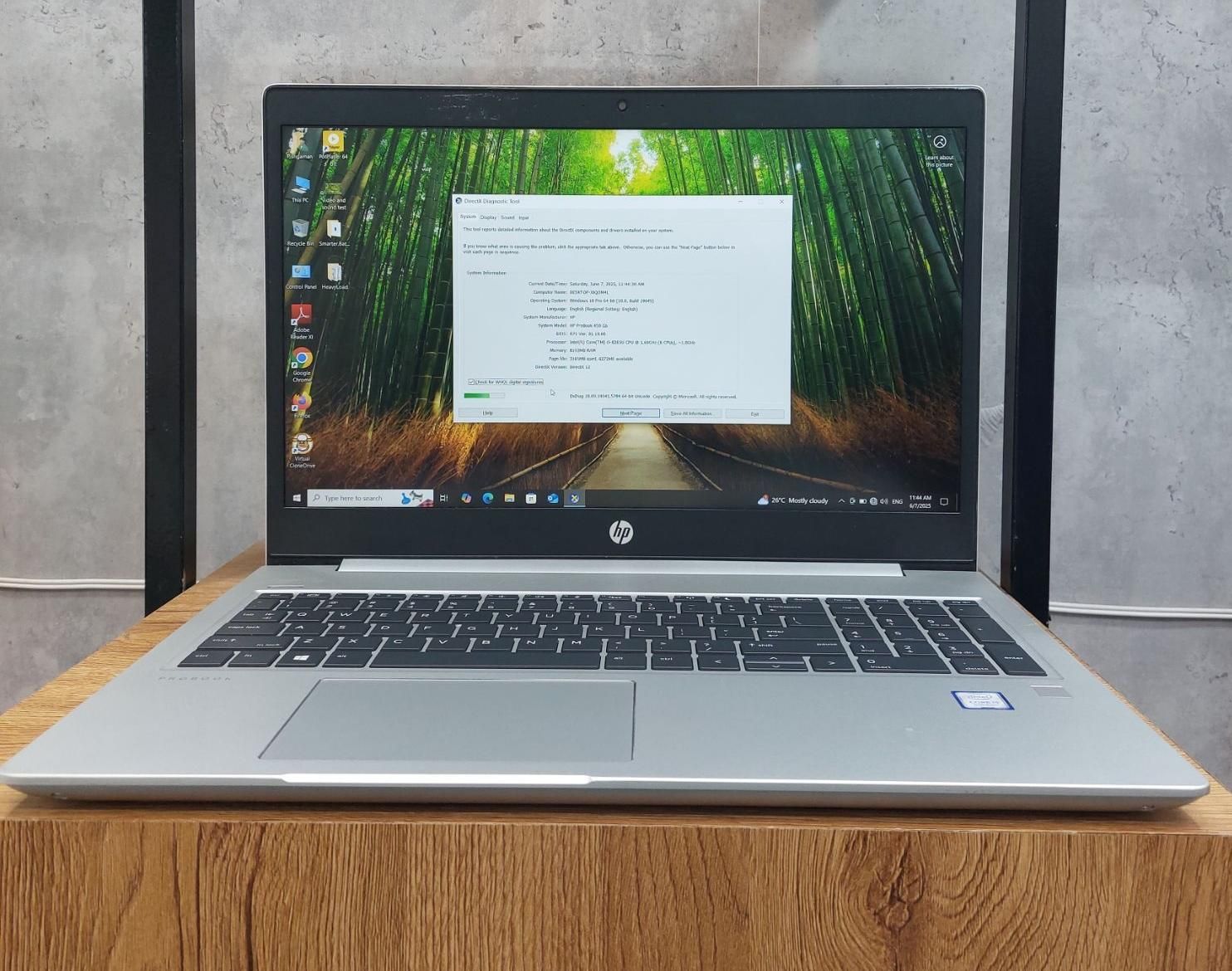لپ تاپ HP 450 G6 تمیز i5 8265u نسل 8|رایانه همراه|اصفهان, شیخ طوسی|دیوار