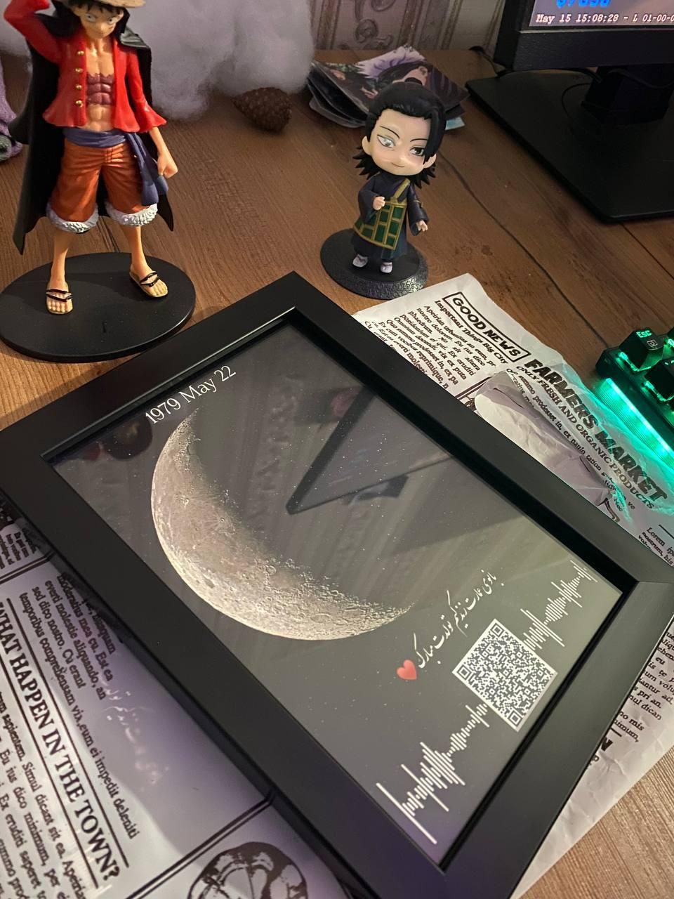 تابلو موزیکال|تابلو، نقاشی، عکس|مشهد, طلاب|دیوار