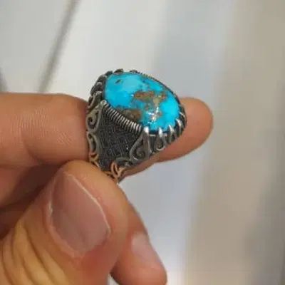انگشتر فیروزه اصل نبشابور|جواهرات|کرج, کوی کارمندان جنوبی|دیوار