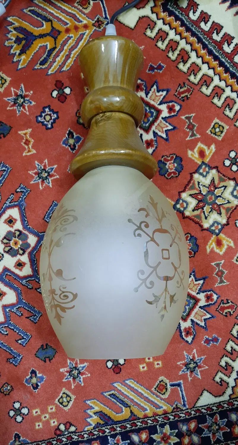 لوستر چوبی|لوستر و چراغ آویز|اصفهان, شفق|دیوار