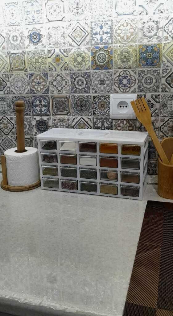 جا ادویه ای جاادویه کشویی ست جاادویه پلاستیکی|ظروف نگهدارنده، پلاستیکی، یک‌بارمصرف|تهران, باغ فیض|دیوار