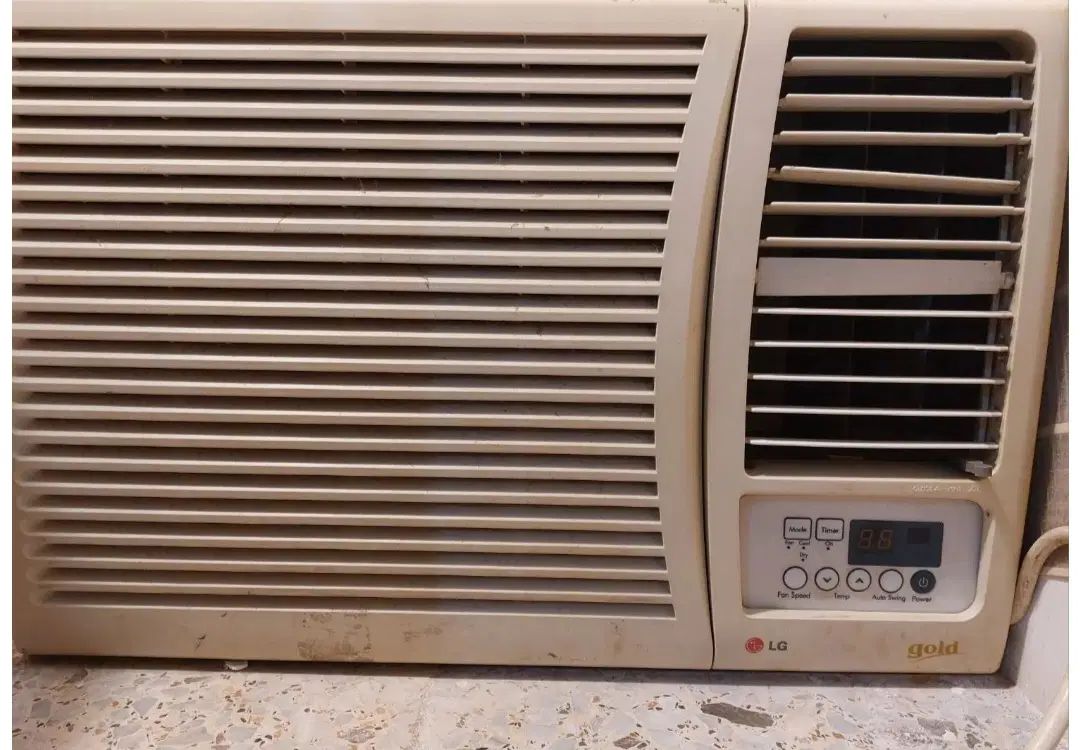 کولر پنجره ای gold LG|کولر گازی و فن‌کوئل|رشت, دروازه لاکان|دیوار