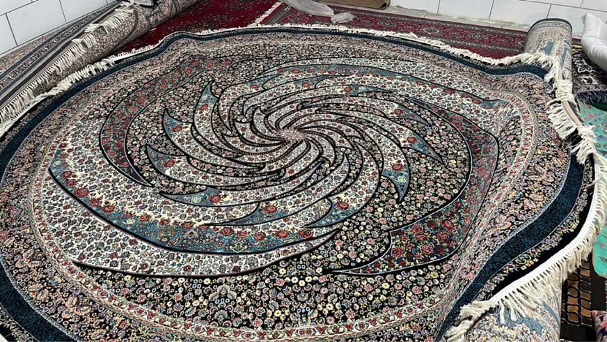 قالی کاملا نو|فرش|کرمان, |دیوار