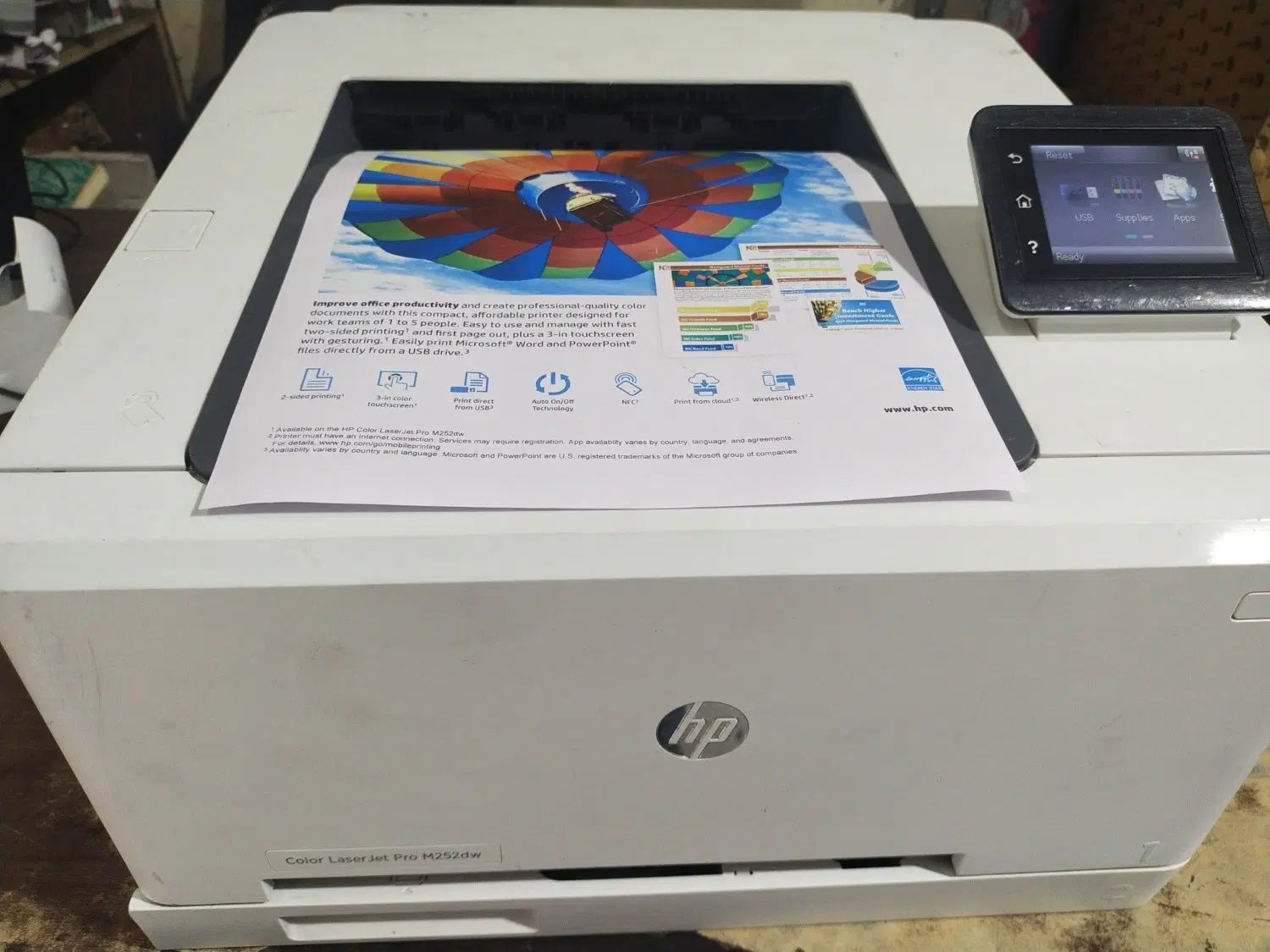 پرینتر لیزری رنگی HP مدل M252DW|پرینتر، اسکنر، کپی، فکس|مشهد, الهیه|دیوار