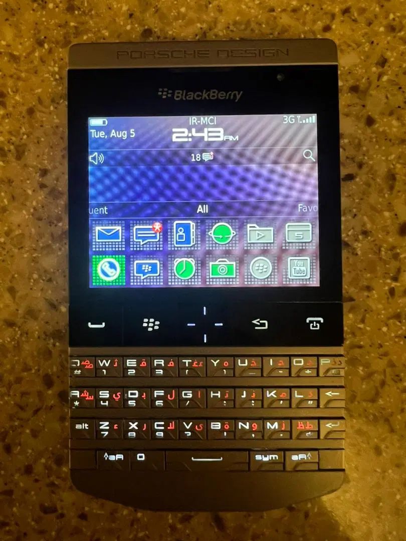 گوشیlux ورتو vertu ـ بلکبری پورش دیزاین blackberry|موبایل|تهران, الهیه|دیوار