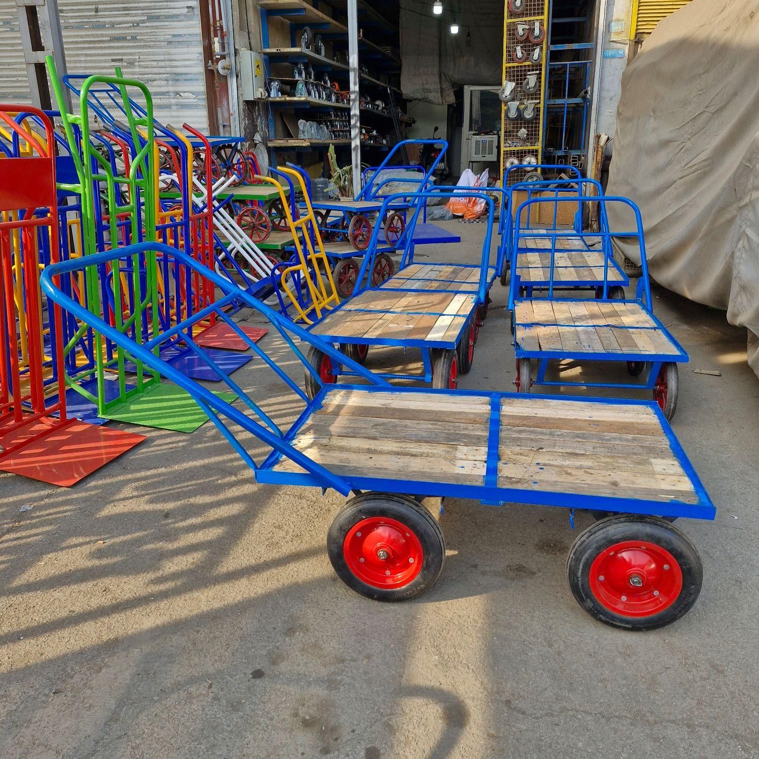 گاری توافی کاشان چرخ دستی چهار چرخ کاشان (تولید)|ابزارآلات|تهران, شهید رجایی|دیوار