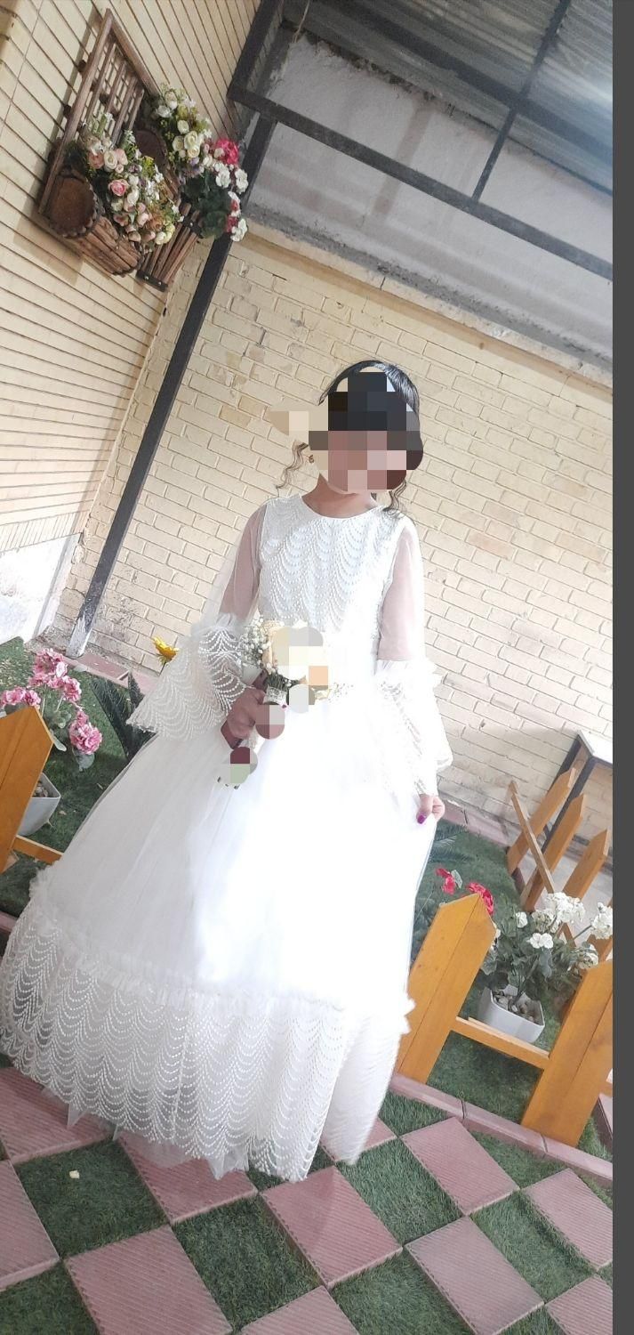 تور بچه گانه ۱۰ ۱۲ساله سفید|لباس|ارژن, |دیوار