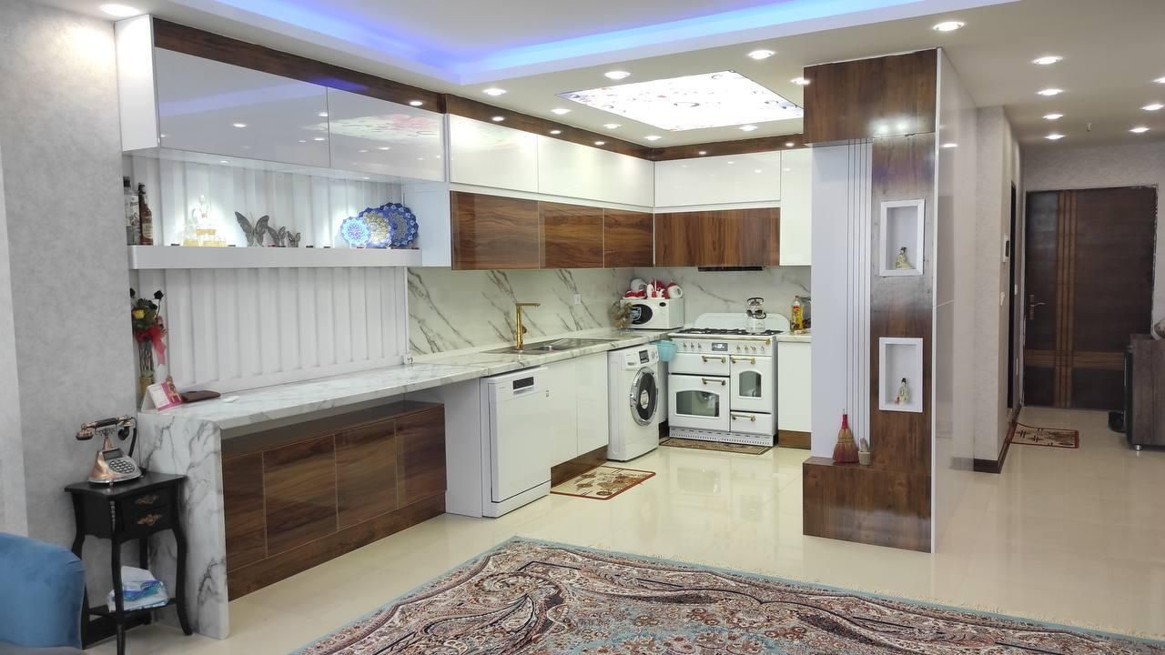 کابینت کمد دیواری ام‌دی‌اف دکوراسیون داخلی|خدمات پیشه و مهارت|فولادشهر, سایت صنعتی کاوه|دیوار